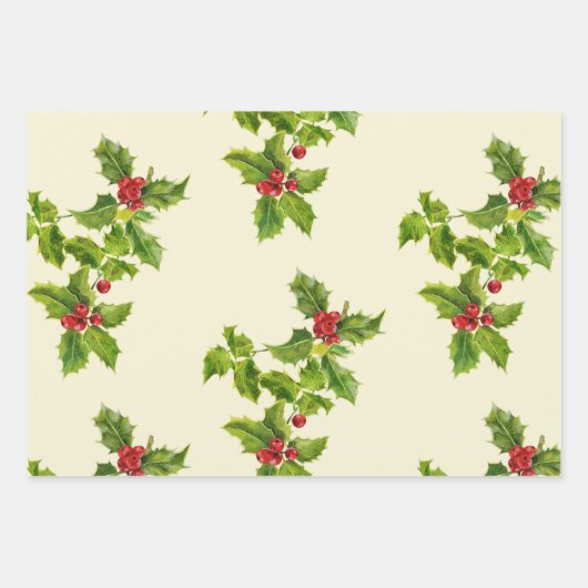 Christmas Holy INPAKPAPIER VEL Geschenkpapier Set (Vorderseite)