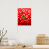 Christmas Honu Turtles Poster (Küche)