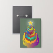 Christmas Hope and Togetherness Button (Vorderseite/Rückseite)