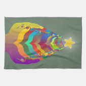 Christmas Hope and Togetherness Geschirrtuch (Horizontal)