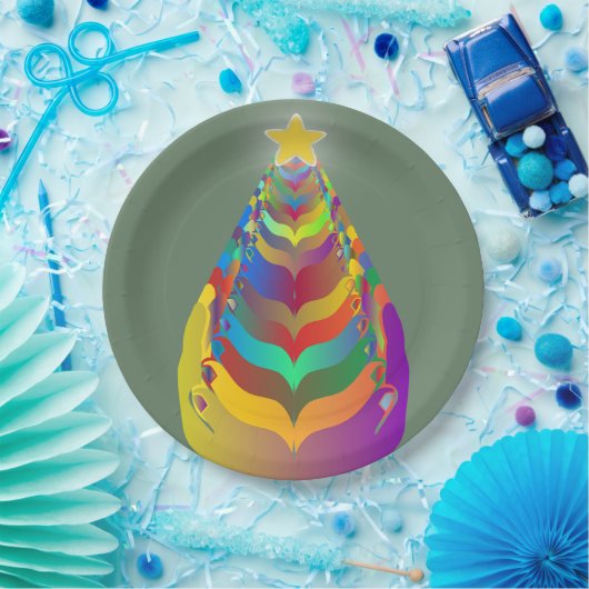 Christmas Hope and Togetherness Pappteller (Party)