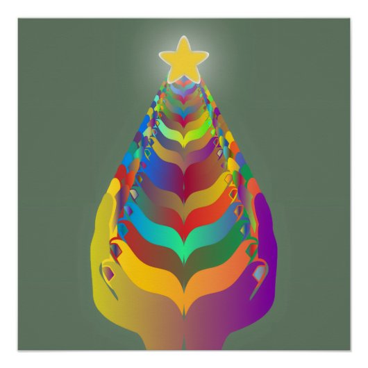 Christmas Hope and Togetherness Poster (Vorderseite)