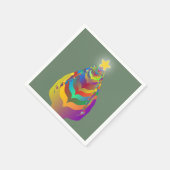 Christmas Hope and Togetherness Serviette (Ecke)