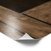 Christmas Horse In Stable Window Fotodruck (Ecke)