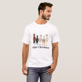 Christmas horse t-shirt (Vorne ganz)