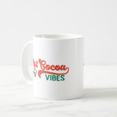 Christmas Hot Cocoa Vibes Kaffeetasse (Vorderseite Links)