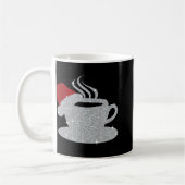 Christmas Hot Coffee Cup Santa's Hat Xmas Holidays Kaffeetasse (Links)