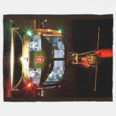 CHRISTMAS HUEY FLEECEDECKE (Vorderseite (Horizontal))