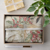 Christmas Hummingbird Squares Seidenpapier (Geschenk)