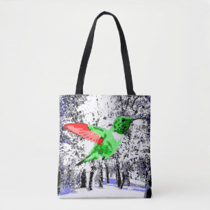 Christmas Hummingbird Tasche