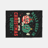 Christmas Humor Deep In Christmas Srit  Fleecedecke (Vorderseite (Horizontal))
