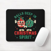 Christmas Humor Deep In Christmas Srit Mousepad (Mit Mouse)