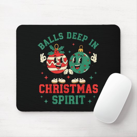 Christmas Humor Deep In Christmas Srit  Mousepad (Mit Mouse)