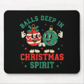 Christmas Humor Deep In Christmas Srit  Mousepad (Vorne)
