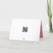 Christmas Humor Naughty Or Nice Check Boxes Karte (Rückseite)