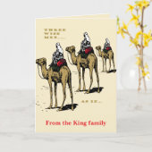 Christmas Humour Three Wise Men... As If Karte (Gelbe Blume)