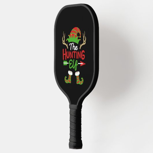 Christmas Hunting Elf Pickleball Schläger (Links)