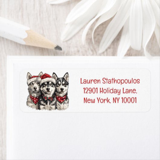 Christmas Husky Hogs (Insitu)