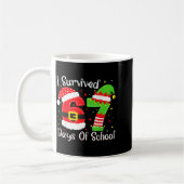 Christmas I Survived 67 Days Of School Funny Six S Kaffeetasse (Links)