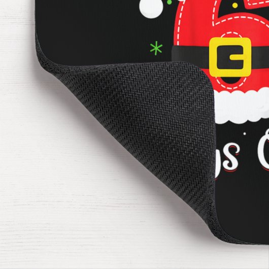 Christmas I Survived 67 Days Of School Funny Six S Mousepad (Ecke)