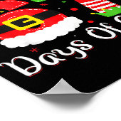 Christmas I Survived 67 Days Of School Funny Six S Poster (Ecke)