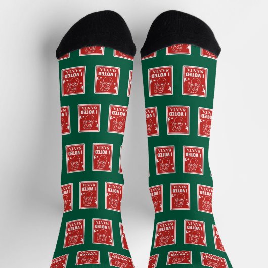 Christmas I voted Santa Socken (Oben)