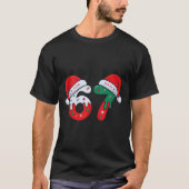 Christmas Ice Cream Drip Meme Slang Square Root 44 T-Shirt (Vorderseite)