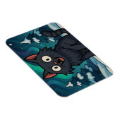 Christmas Icelandic Yule Cat  Magnet (Rechte Seite)