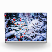 Christmas Idyll elegant Fotoblock (Vorderseite)