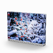 Christmas Idyll elegant Fotoblock (Rechts)