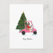 Christmas illustration feiertagspostkarte (Vorderseite)