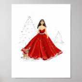 Christmas Illustration Poster (Vorne)