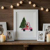 Christmas illustration  poster