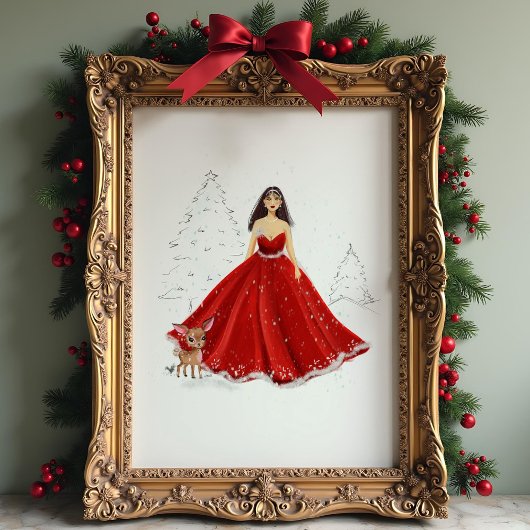 Christmas Illustration Poster