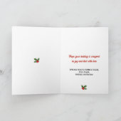 Christmas Illustrations Holiday Karte (Innenseite)