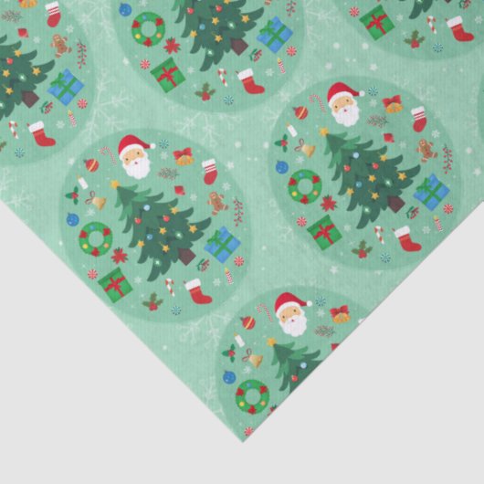 Christmas Illustrations Holiday Seidenpapier (Detail)