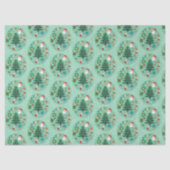 Christmas Illustrations Holiday Seidenpapier (Vorderseite)