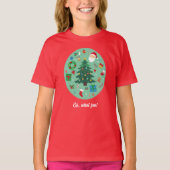 Christmas Illustrations Holiday T-Shirt (Vorderseite)