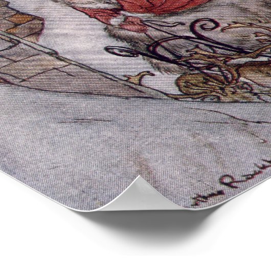 Christmas illustrations poster (Ecke)