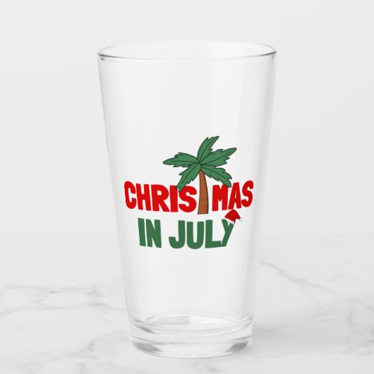 CHRISTMAS IM JULI GLAS (Vorderseite)
