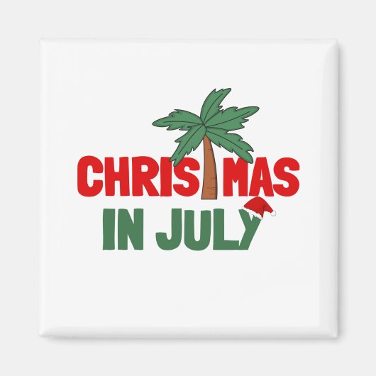 CHRISTMAS IM JULI MAGNET (Vorne)