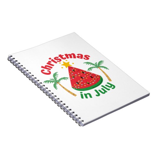 CHRISTMAS IM JULI NOTIZBLOCK (Rechte Seite)