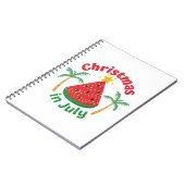 CHRISTMAS IM JULI NOTIZBLOCK (Linke Seite)