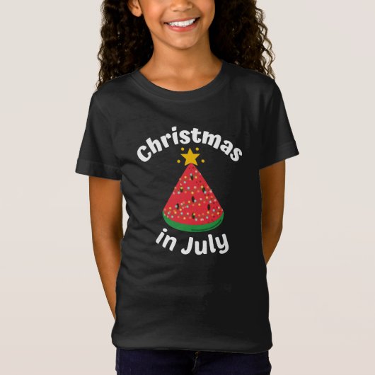 CHRISTMAS IM JULI T-Shirt (Vorderseite)