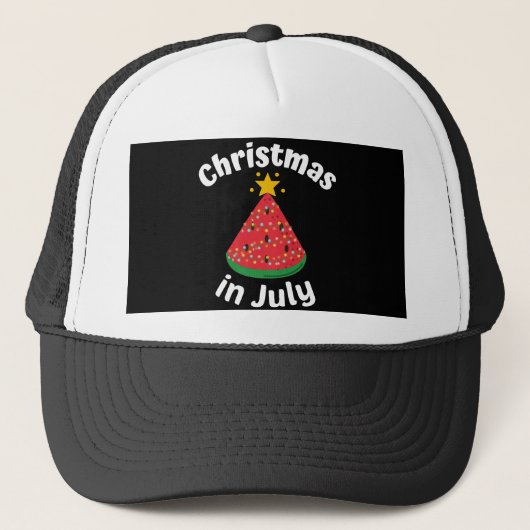 CHRISTMAS IM JULI TRUCKERKAPPE (Vorderseite)
