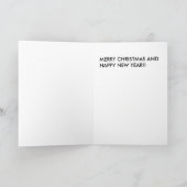 CHRISTMAS IM SOMMER FEIERTAGSKARTE (Innenseite)