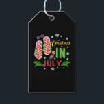 Christmas In July Beach Flip Flops Sungasse Sun Geschenkanhänger<br><div class="desc">Christmas In July Beach Flip Flops Sungasse Sun</div>