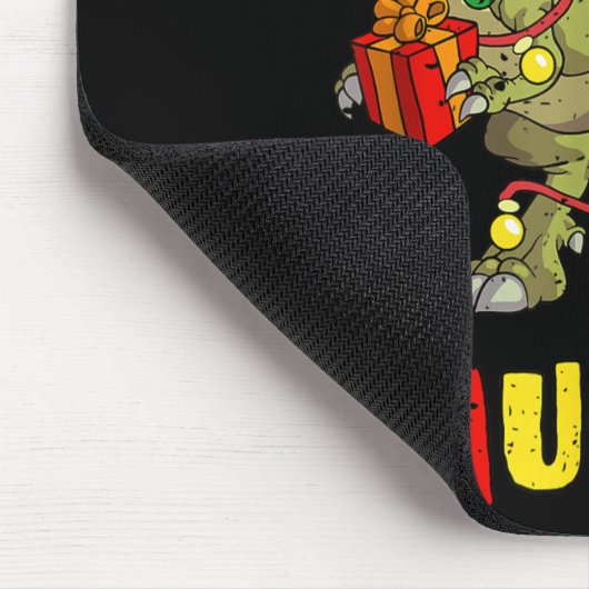 Christmas In July Dinosaur T Rex Summer Kids Boys  Mousepad (Ecke)