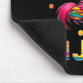 Christmas In July Flamingo Beach Summer Hawaii Gir Mousepad (Ecke)