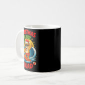Christmas In July Funny Bulldog Dog Lover Xmas Sum Kaffeetasse (Vorderseite Links)